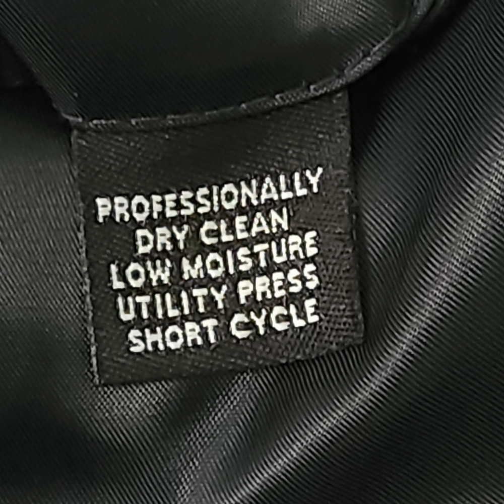 Jos A Bank Mens 46L Black 100% Wool Two Button Blazer Sport Coat Quiet Luxury - Picture 8 of 13